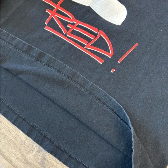 Vintage 2011 M&Ms Red M&M black graphic tshirt - Picture 8 of 16